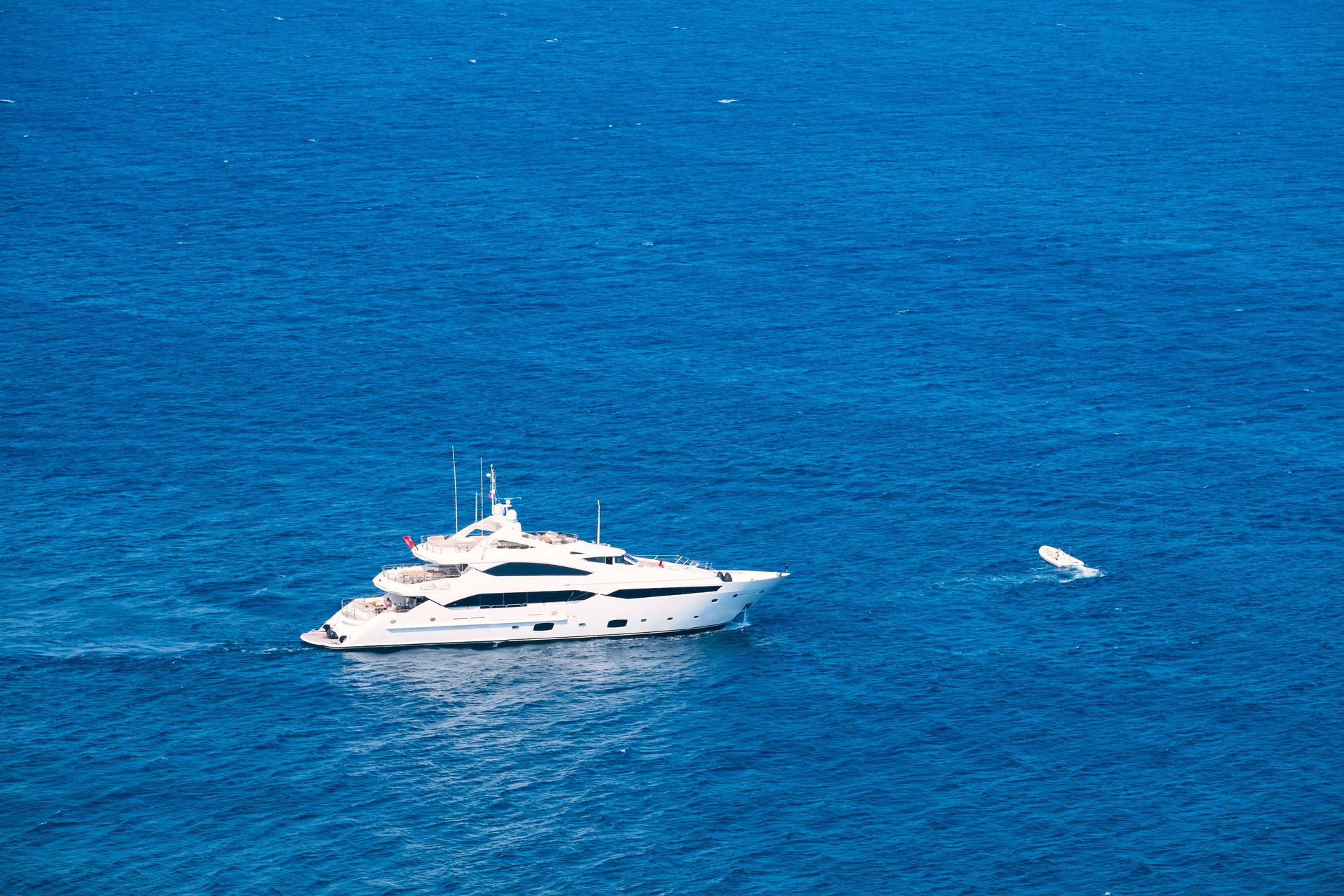 Yachting on the Mediteranean Sea